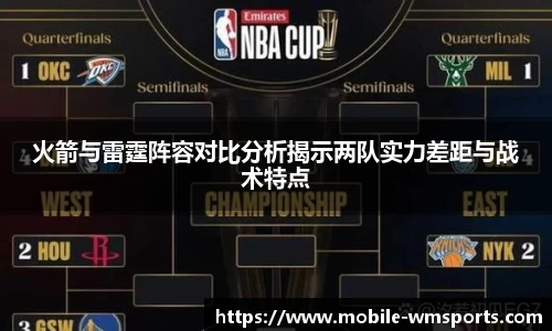 火箭与雷霆阵容对比分析揭示两队实力差距与战术特点